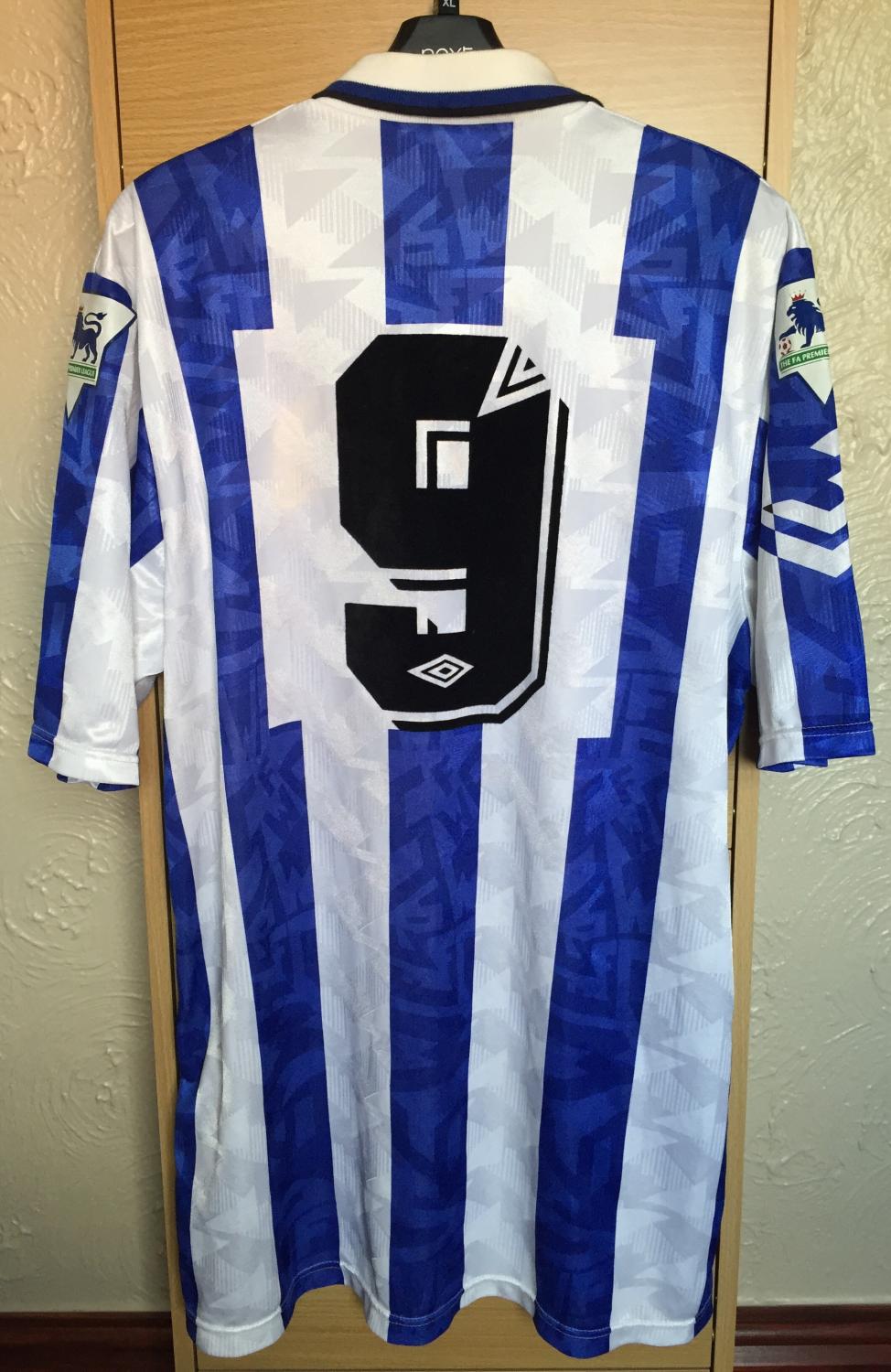 maillot sheffield wednesday particulier 1992 pas cher