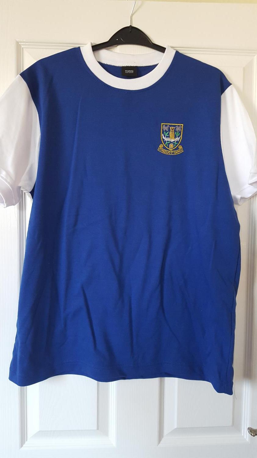 maillot sheffield wednesday réplique 1960-1969 rétro