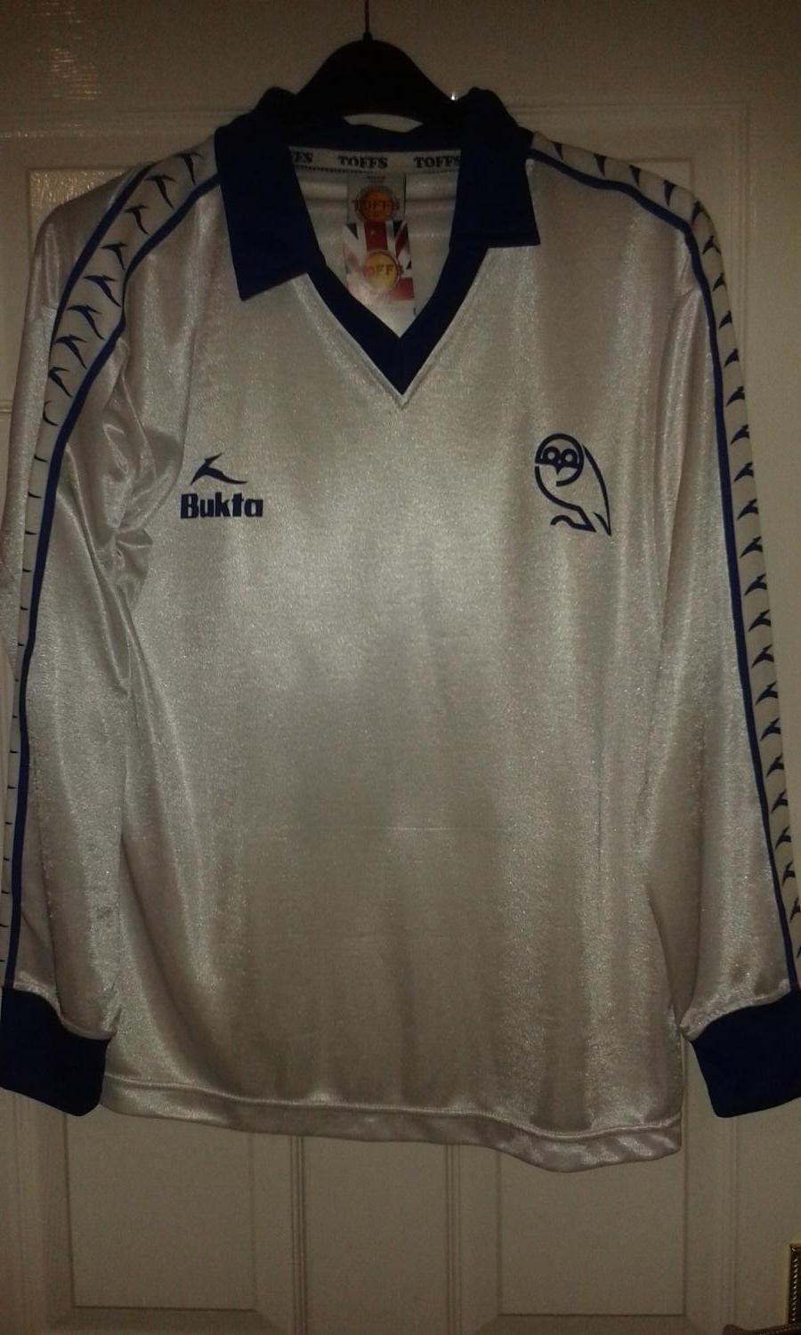 maillot sheffield wednesday réplique 1981-1983 rétro