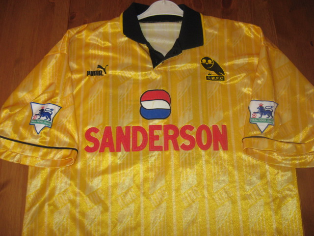 maillot sheffield wednesday third 1994 pas cher