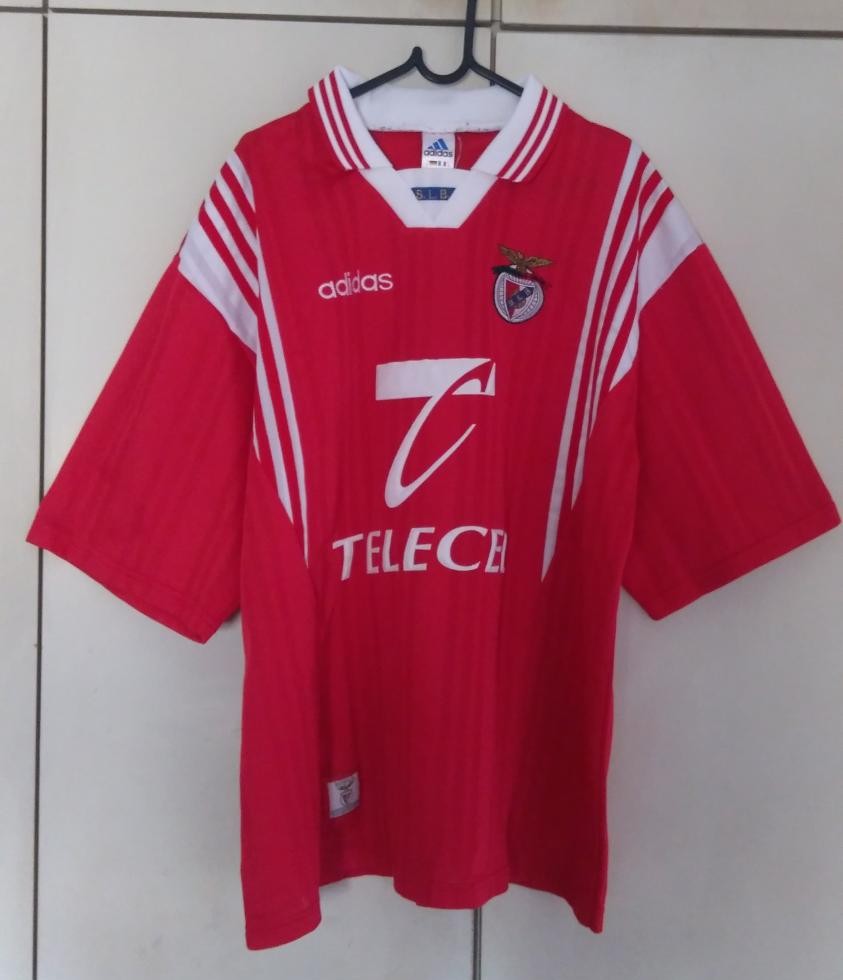 maillot sl benfica domicile 1997-1998 rétro