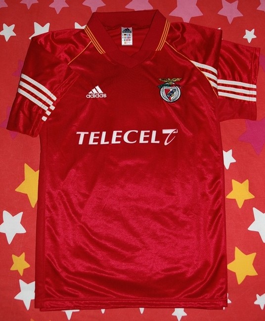 maillot sl benfica domicile 1998-1999 pas cher