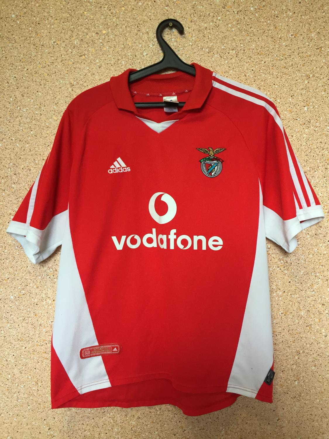 maillot sl benfica domicile 2001-2002 pas cher