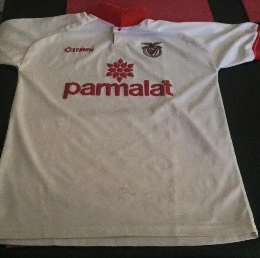 maillot sl benfica exterieur 1995-1996 rétro