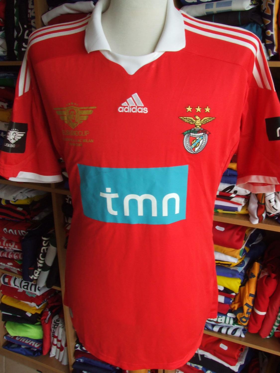 maillot sl benfica réplique 2009 rétro