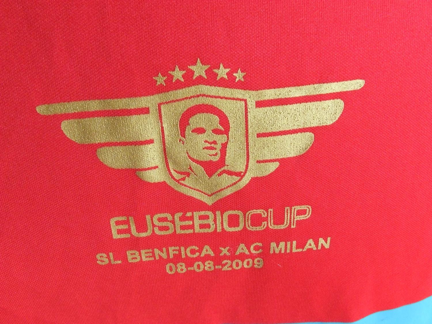 maillot sl benfica réplique 2009 rétro