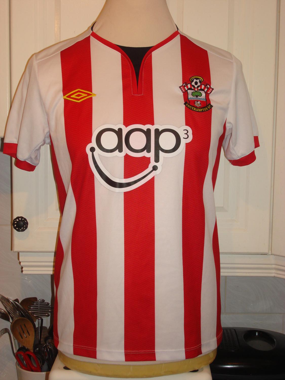 maillot southampton fc domicile 2011-2012 rétro