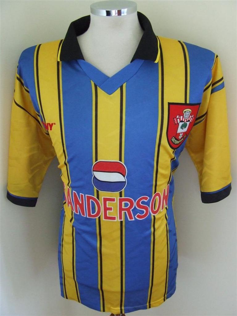 maillot southampton fc exterieur 1995-1997 rétro