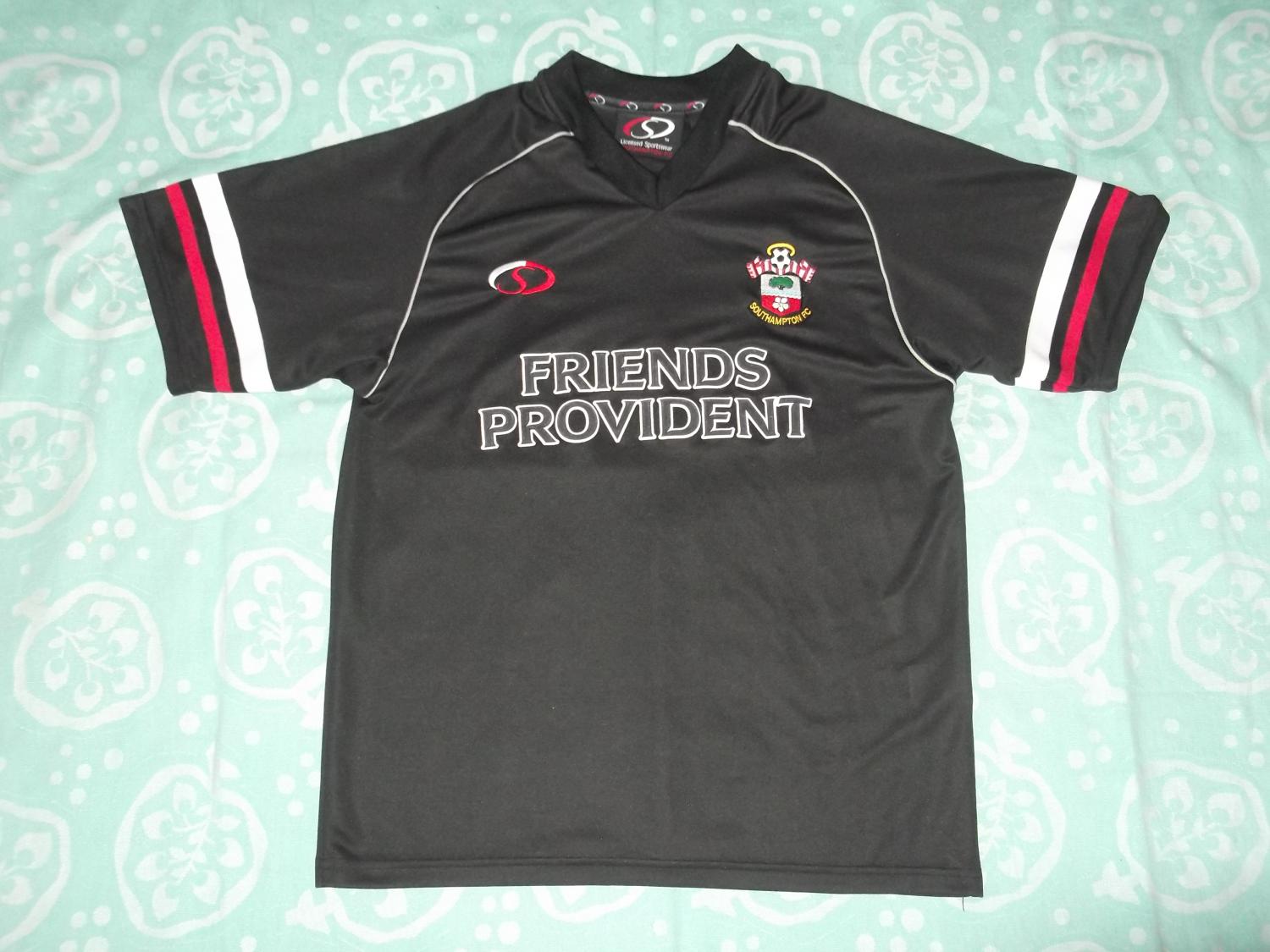 maillot southampton fc réplique 2002 rétro