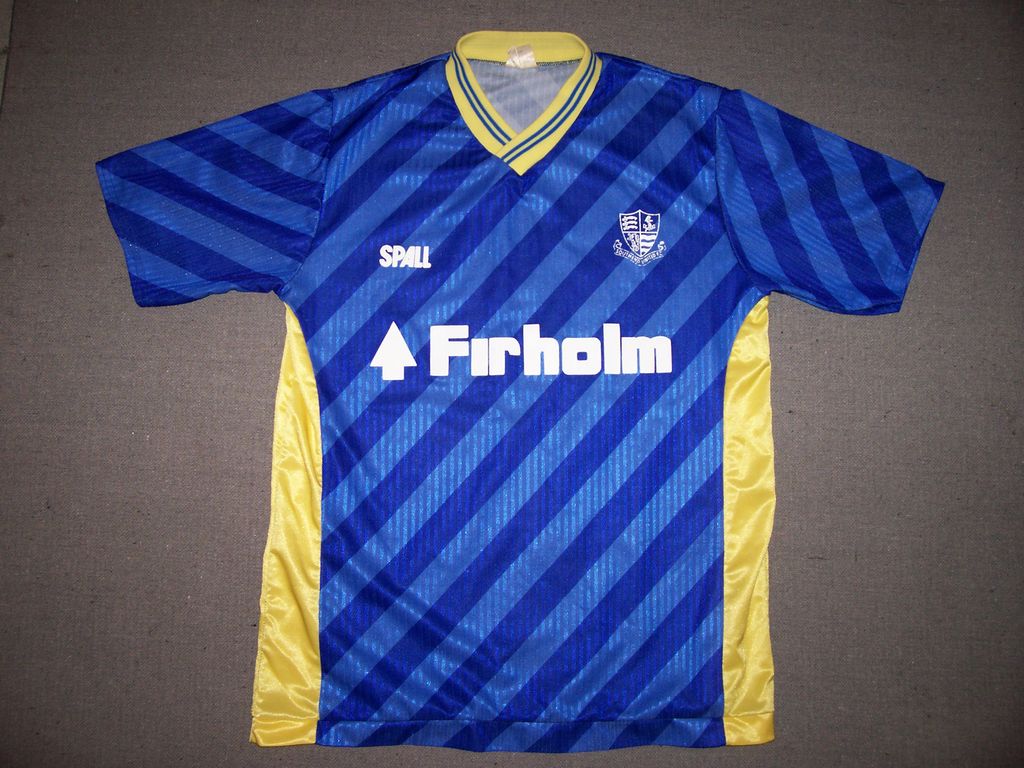 maillot southend united domicile 1988-1990 rétro