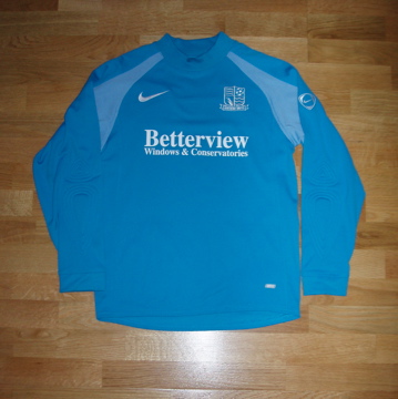 maillot southend united gardien 2005-2006 rétro