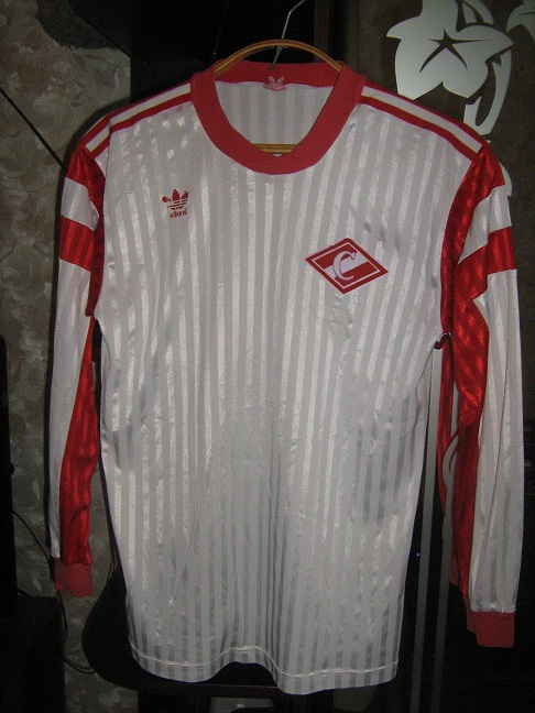 maillot spartak moscou exterieur 1991 rétro