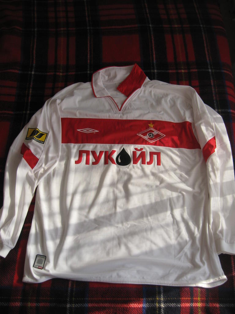 maillot spartak moscou exterieur 2004 rétro