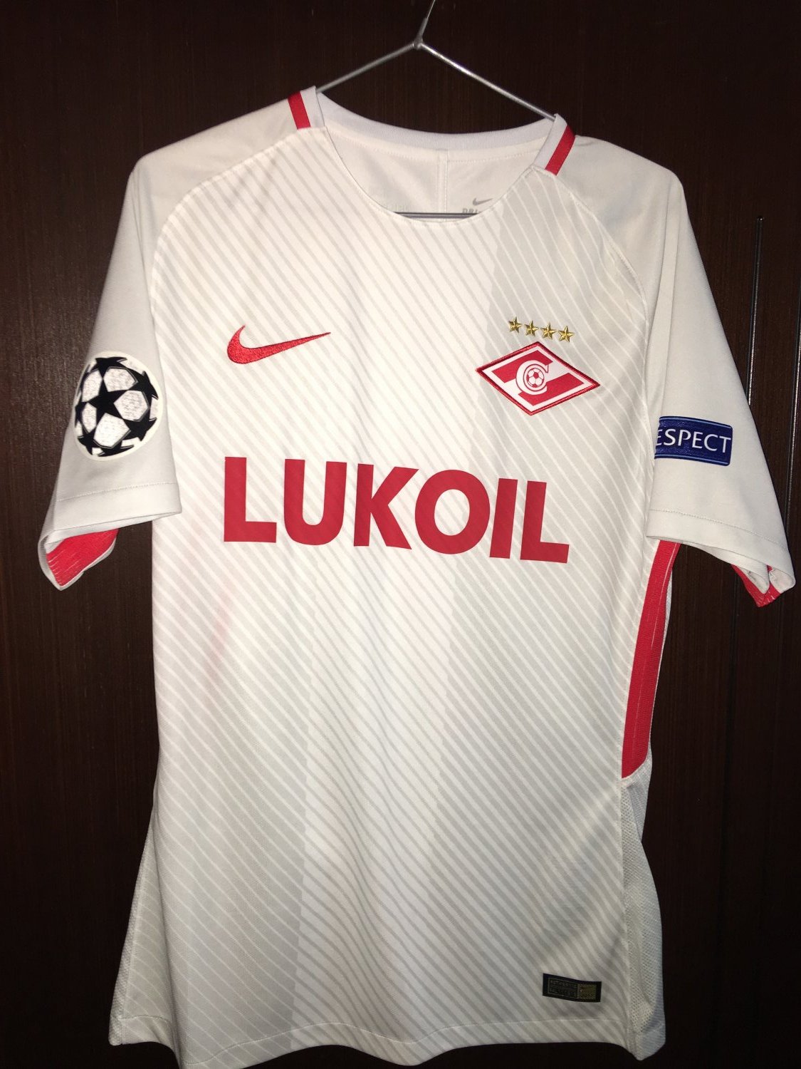 maillot spartak moscou exterieur 2017-2018 pas cher