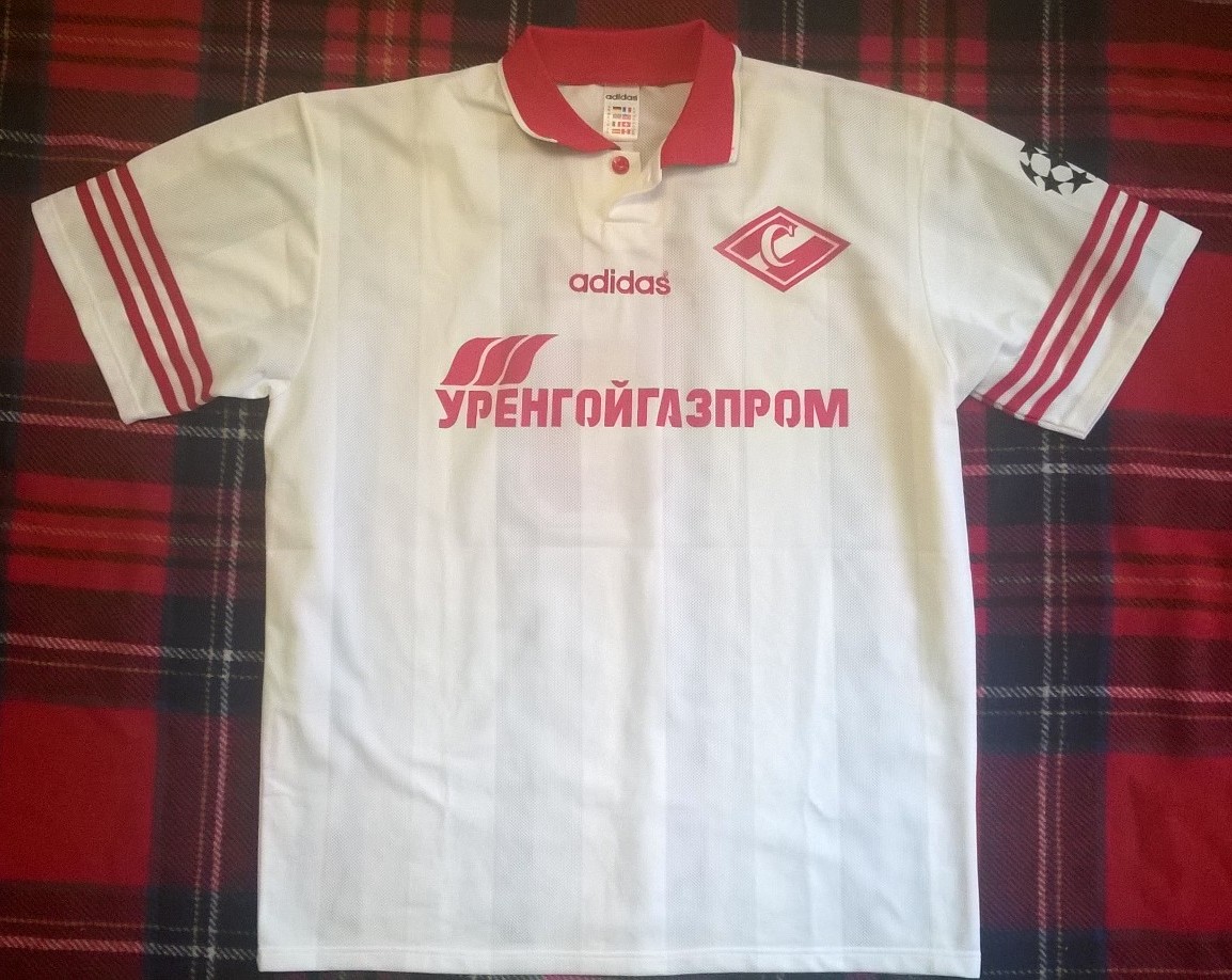 maillot spartak moscou particulier 1996 rétro