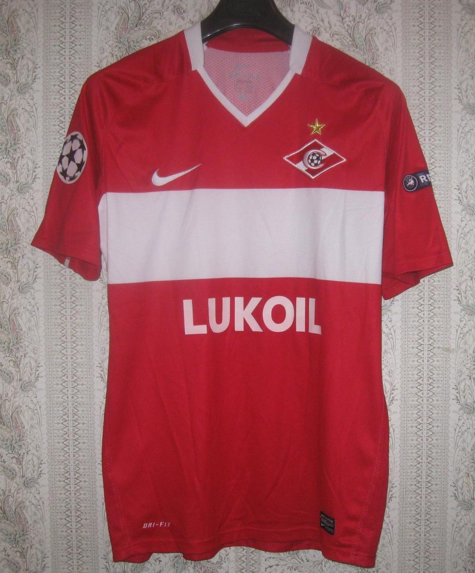 maillot spartak moscou particulier 2010-2011 pas cher