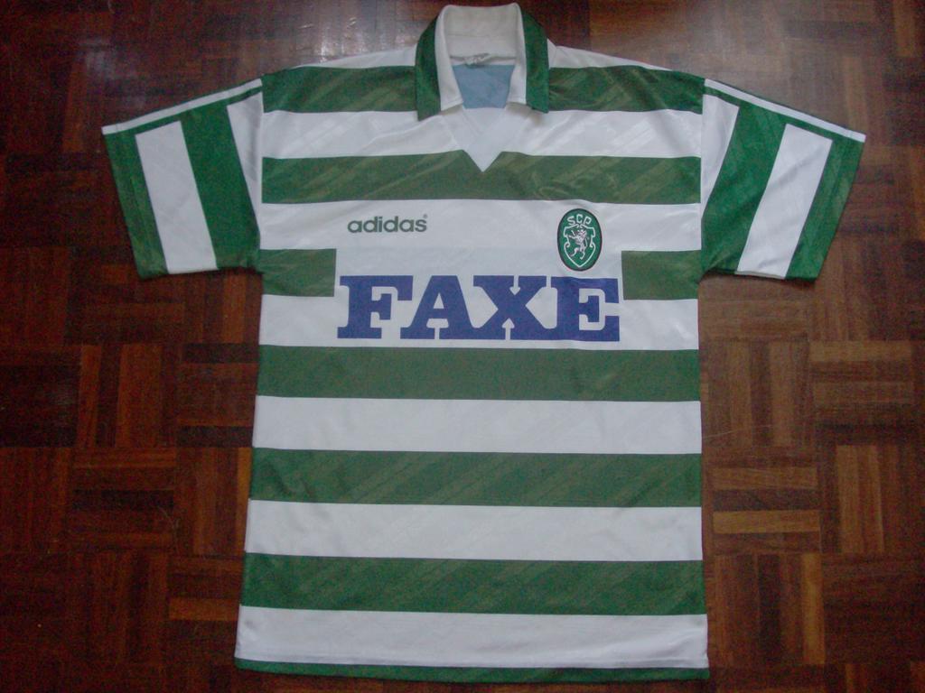 maillot sporting cp domicile 1993-1994 rétro