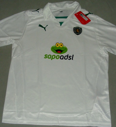 maillot sporting cp exterieur 2008-2009 pas cher