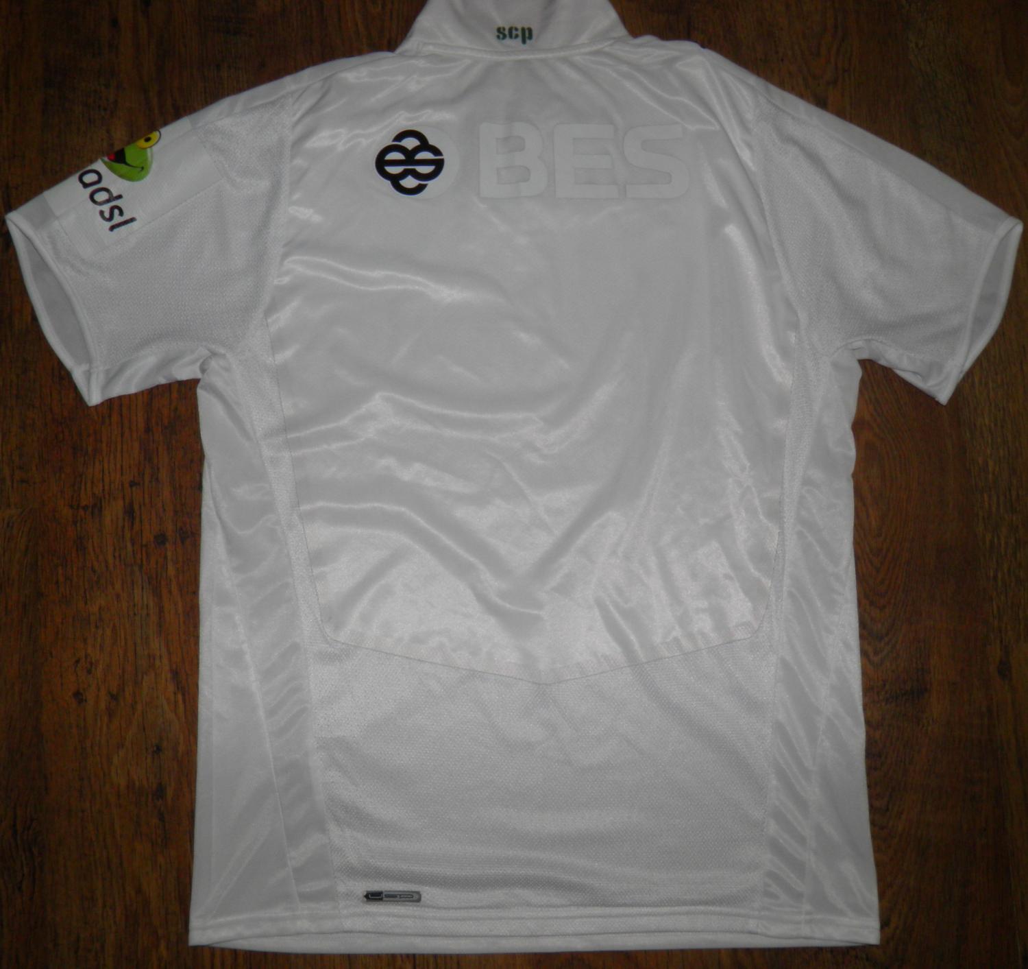 maillot sporting cp exterieur 2008-2009 rétro