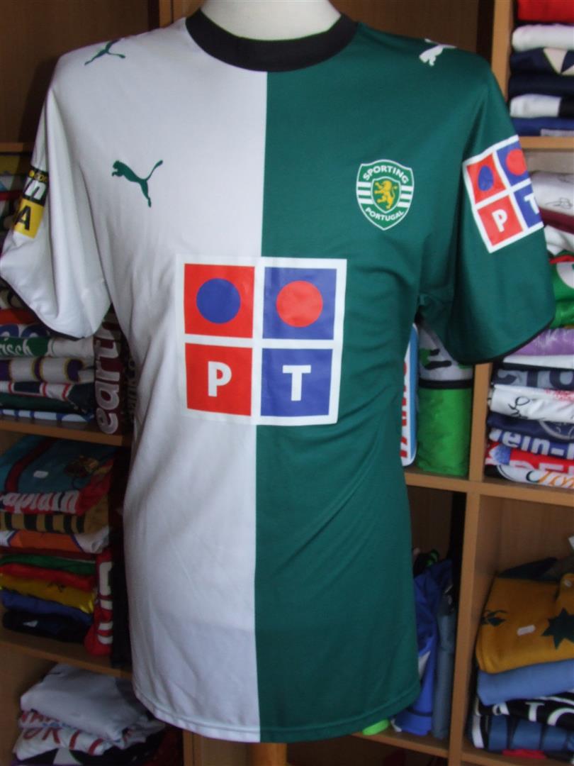 maillot sporting cp third 2006-2007 rétro