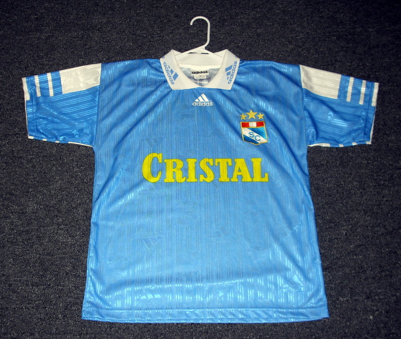 maillot sporting cristal domicile 1998 rétro