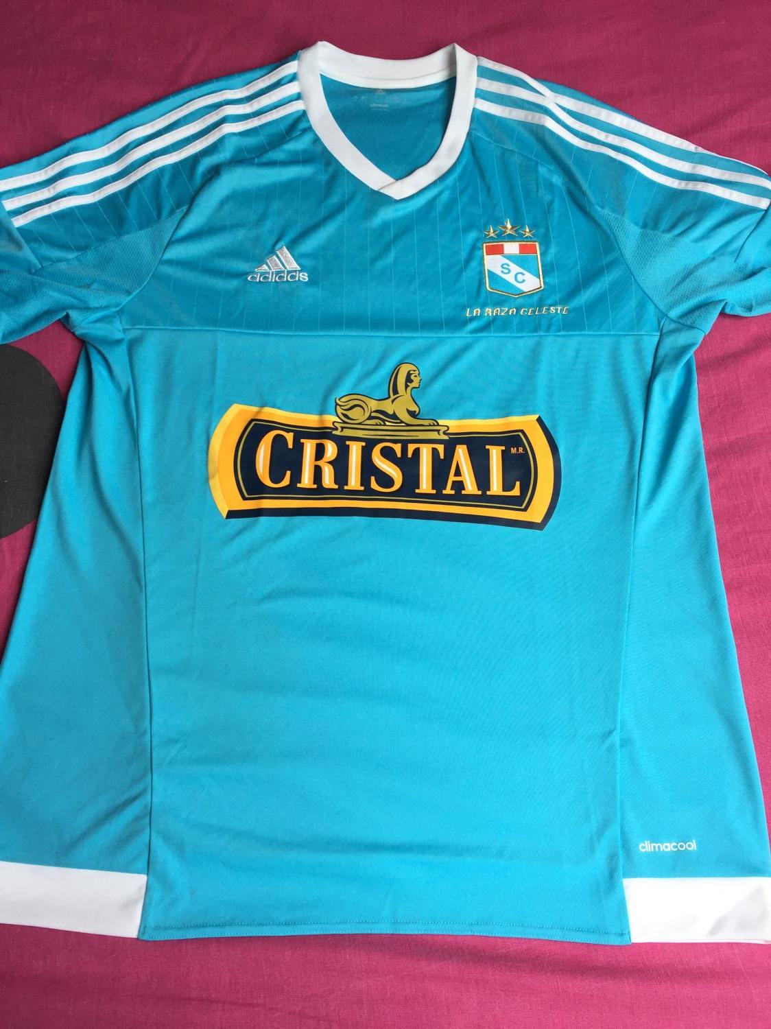 maillot sporting cristal domicile 2015-2016 rétro