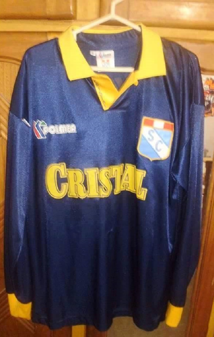 maillot sporting cristal exterieur 1994 rétro