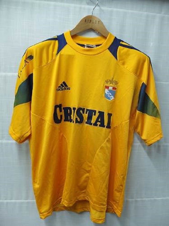 maillot sporting cristal exterieur 2004-2005 rétro