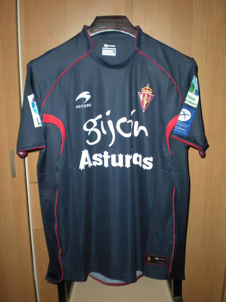 maillot sporting de gijón third 2010-2011 pas cher