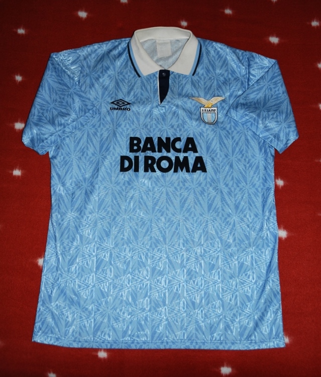 maillot ss lazio domicile 1992-1993 rétro