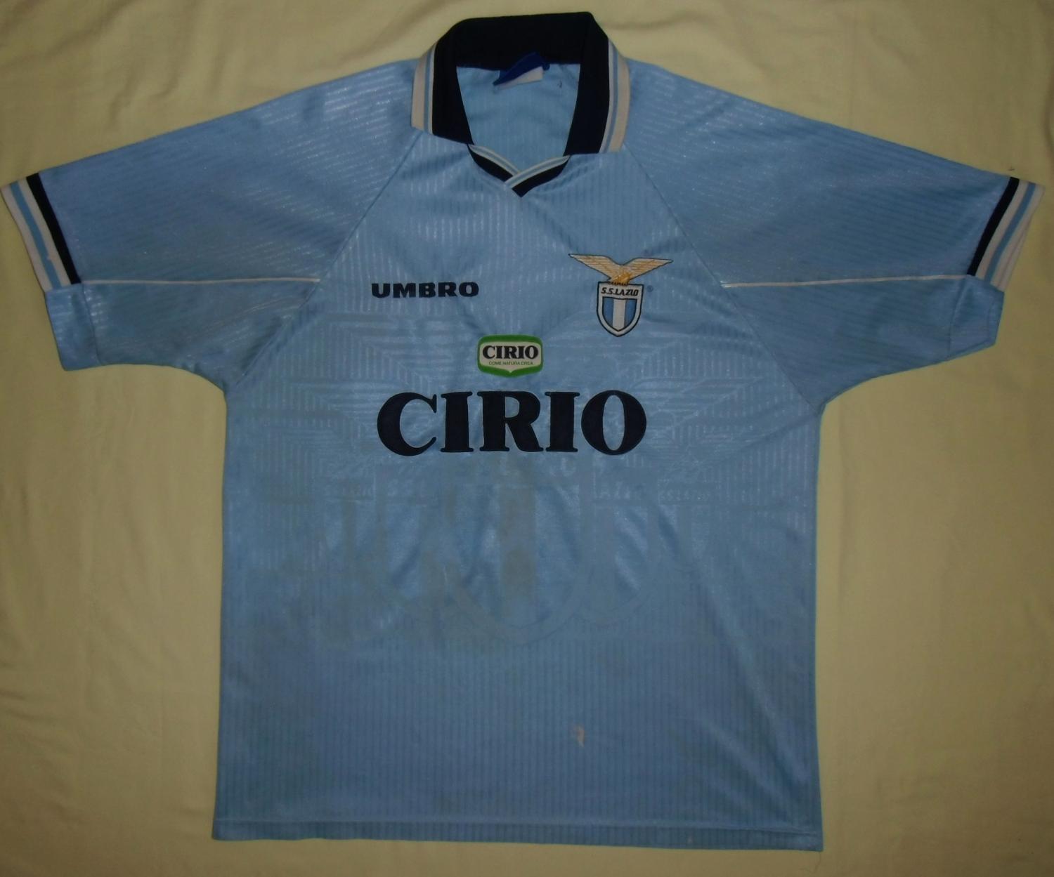 maillot ss lazio domicile 1997-1998 pas cher