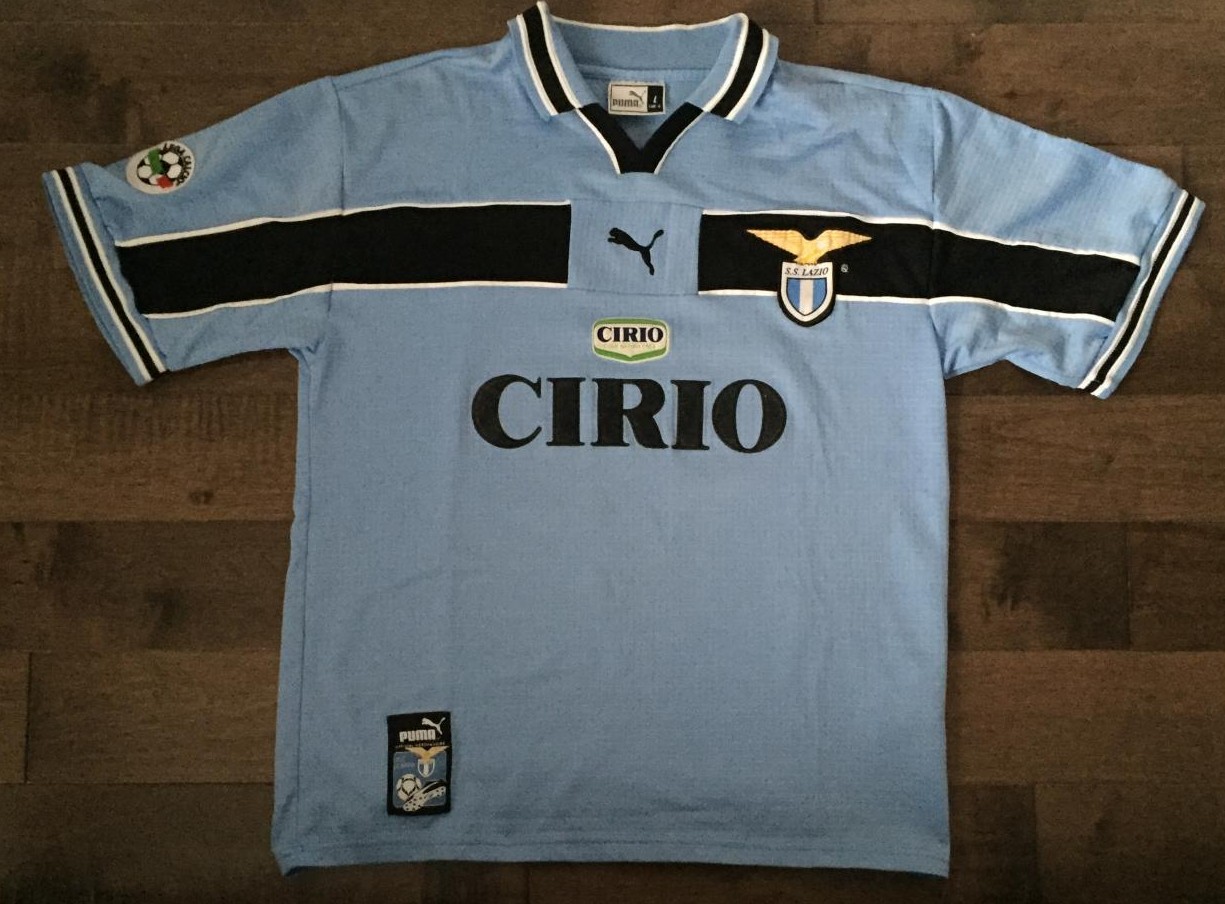 maillot ss lazio domicile 1998-2000 pas cher