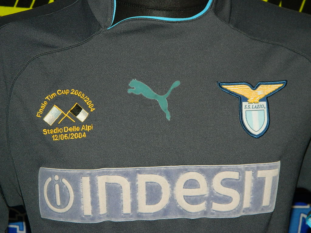 maillot ss lazio réplique 2004 rétro