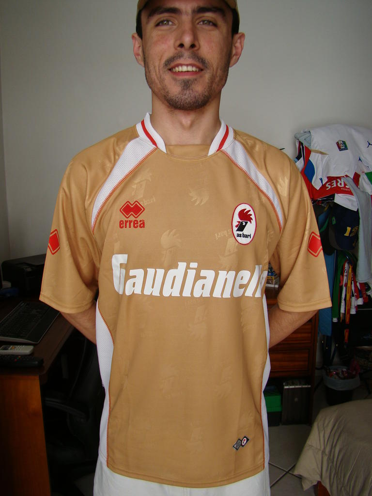 maillot ssc bari third 2007-2008 rétro