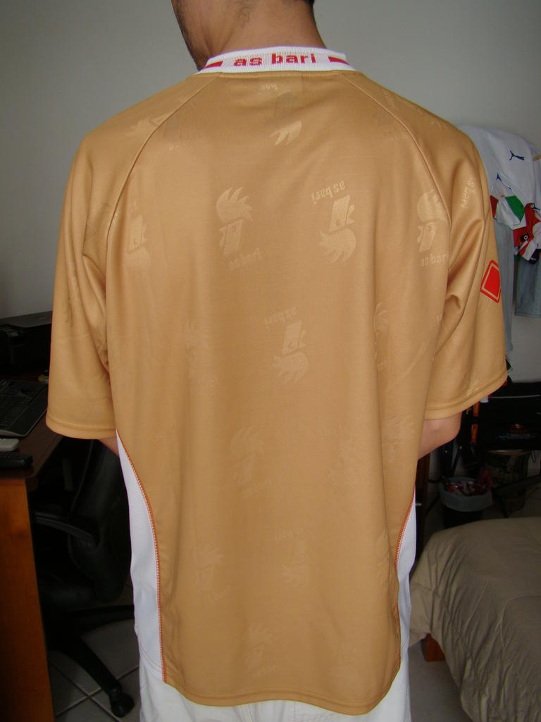 maillot ssc bari third 2007-2008 rétro