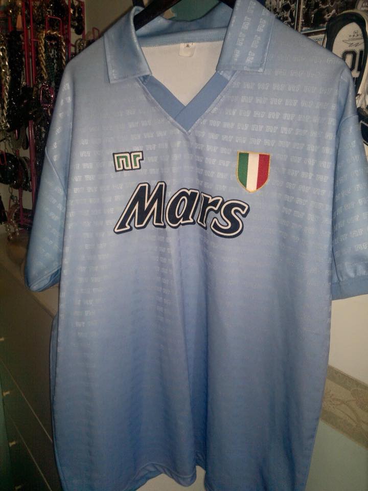 maillot ssc naples domicile 1990-1991 rétro