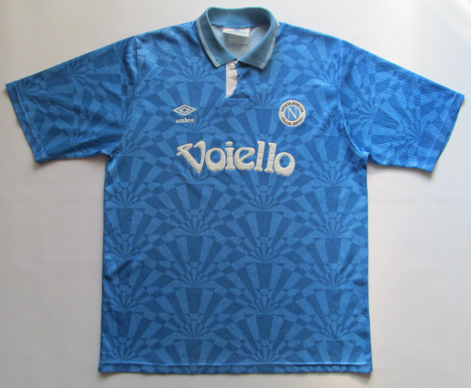 maillot ssc naples domicile 1991-1993 rétro