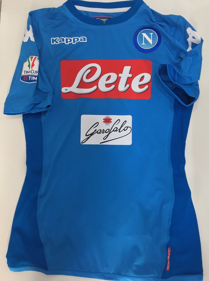 maillot ssc naples domicile 2017-2018 rétro