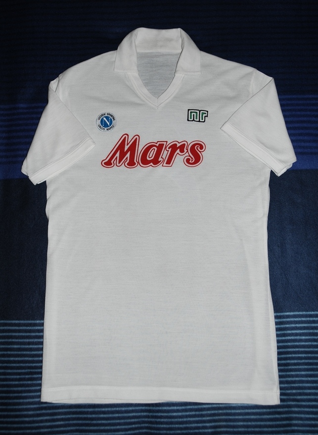 maillot ssc naples exterieur 1988-1989 rétro