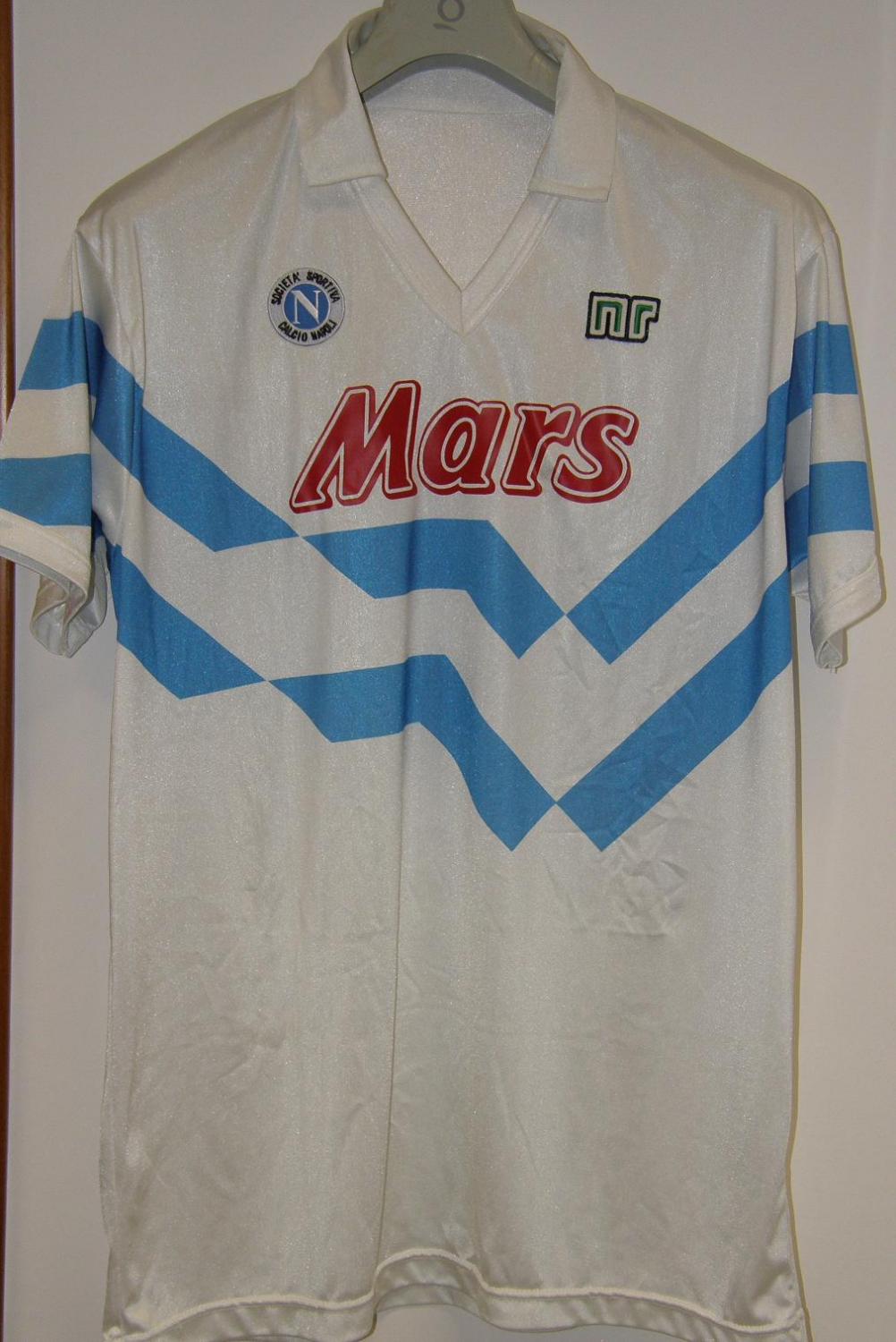 maillot ssc naples exterieur 1989-1990 pas cher