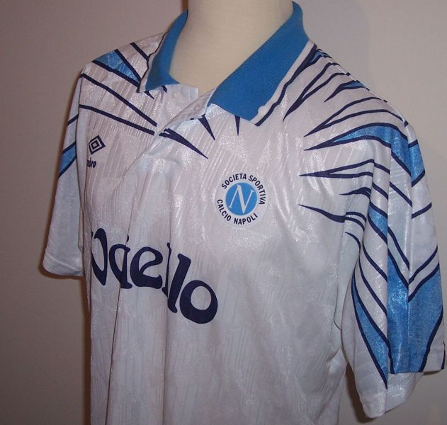 maillot ssc naples exterieur 1991-1993 pas cher