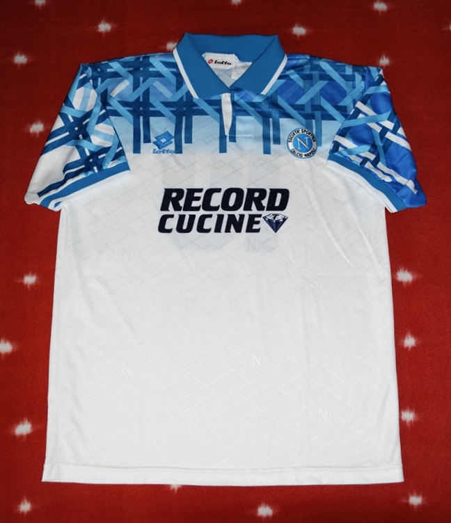 maillot ssc naples exterieur 1994-1995 rétro