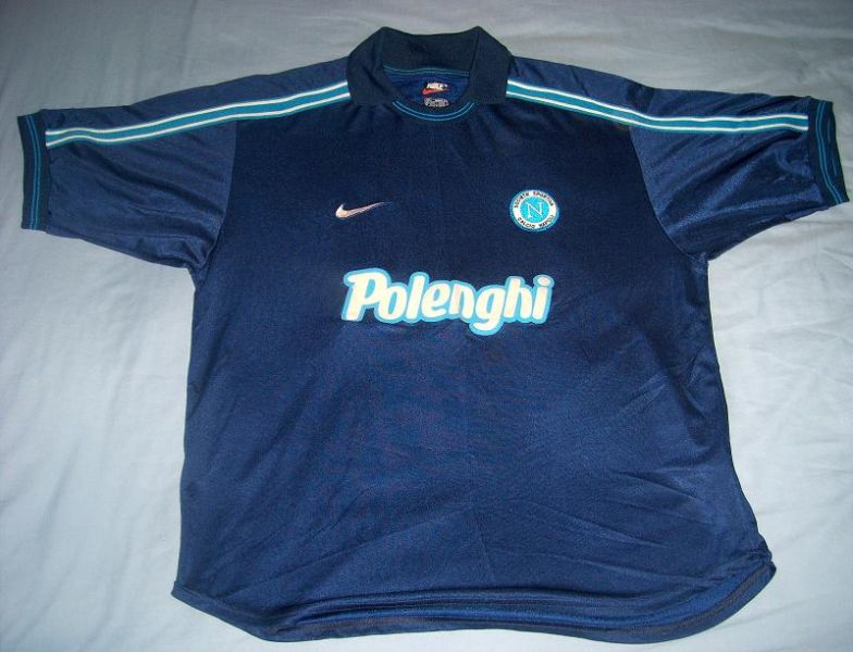 maillot ssc naples third 1998-1999 rétro