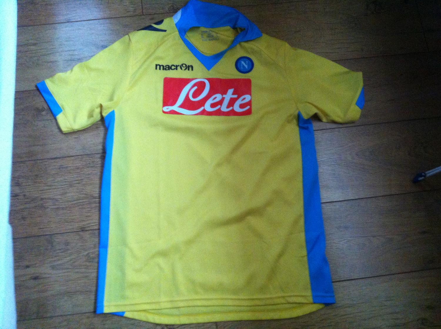 maillot ssc naples third 2011-2012 rétro