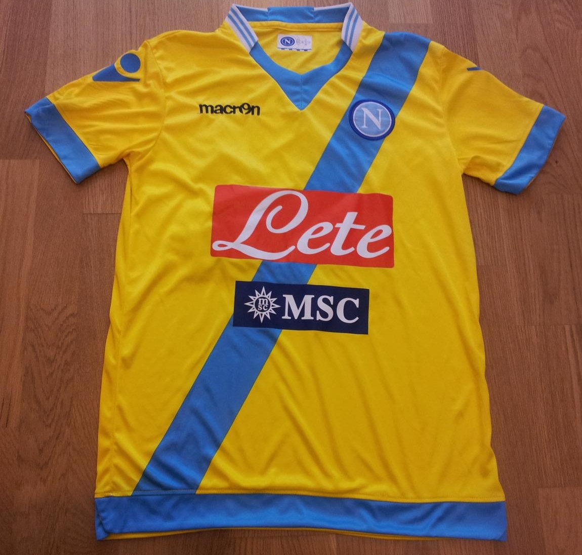 maillot ssc naples third 2013-2014 rétro