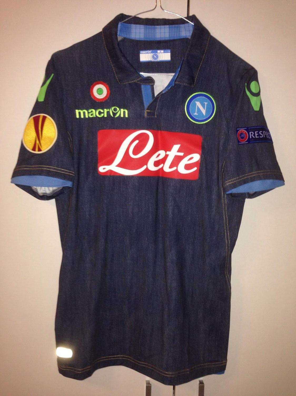 maillot ssc naples third 2014-2015 rétro