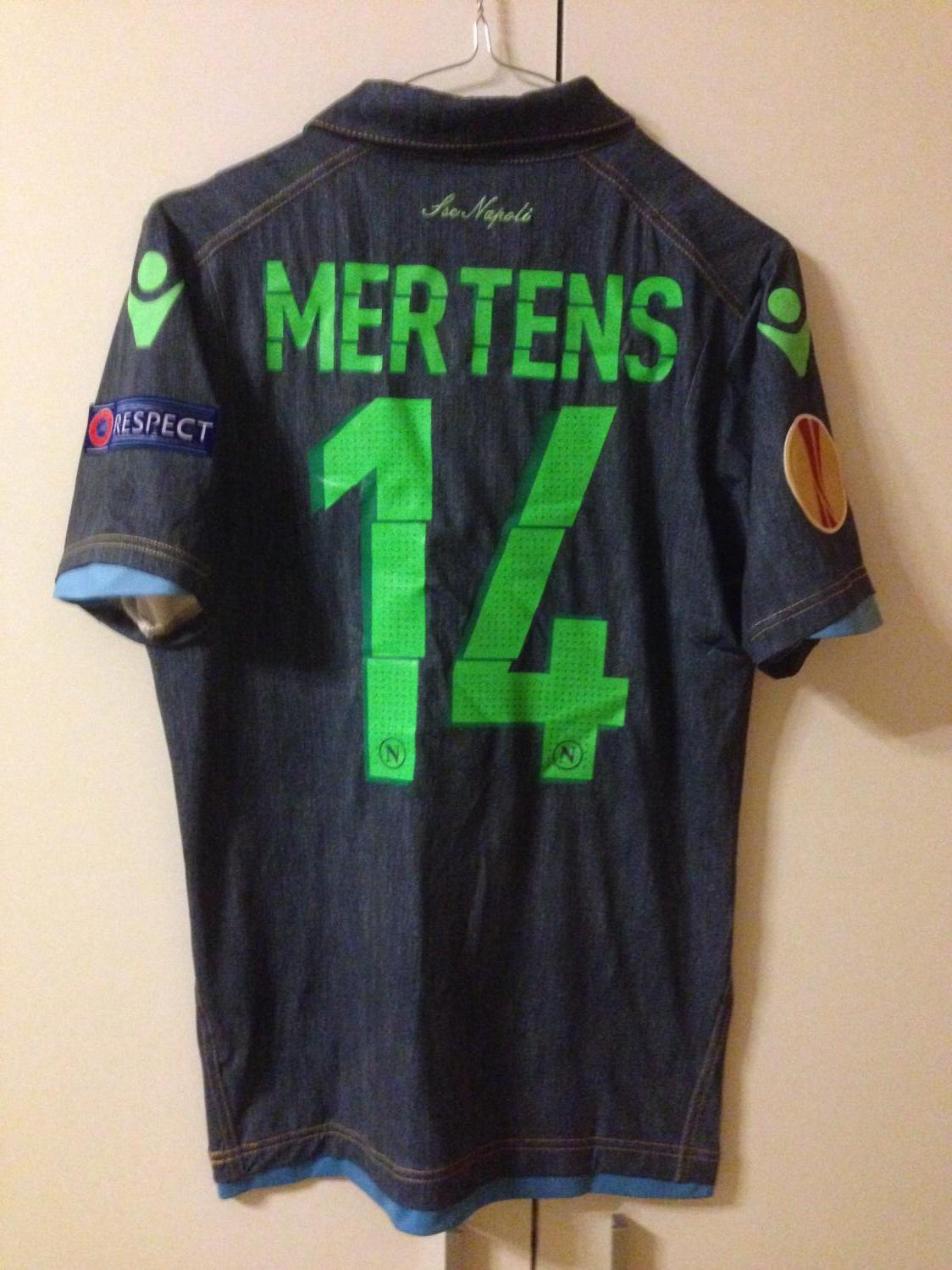 maillot ssc naples third 2014-2015 rétro