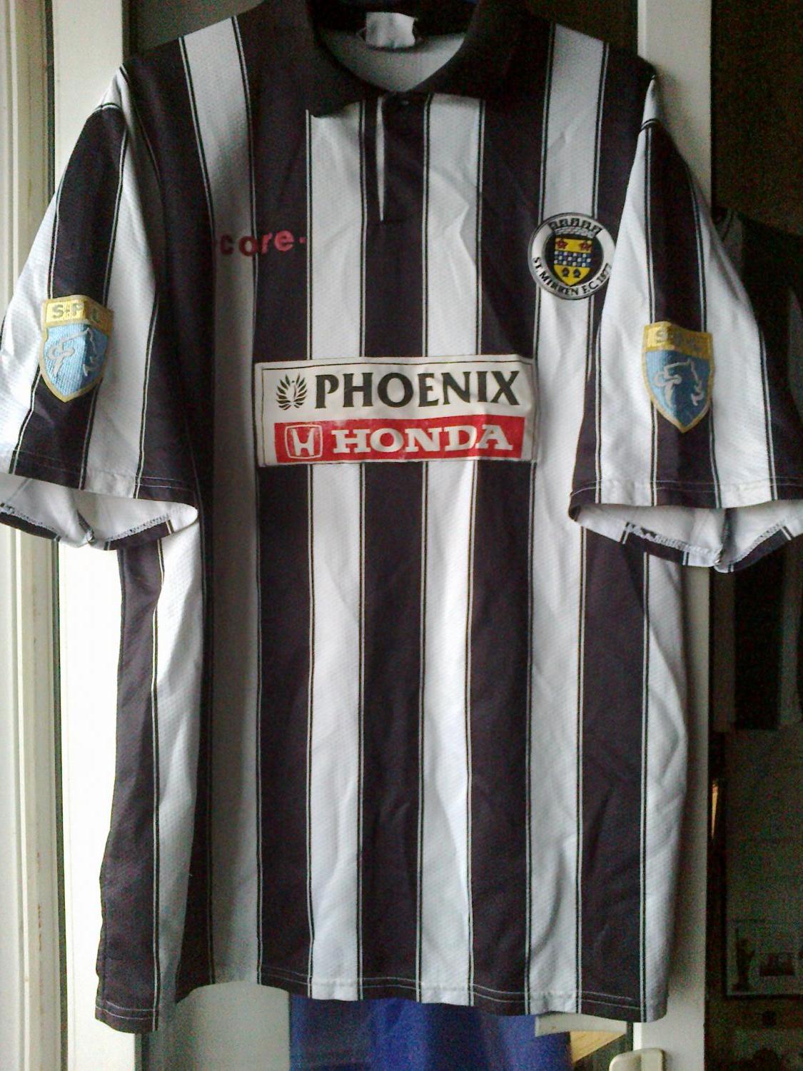 maillot st. mirren fc domicile 1995-1996 pas cher