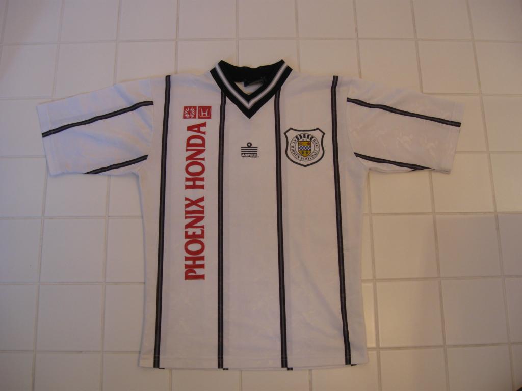 maillot st. mirren fc domicile 1996-1997 rétro