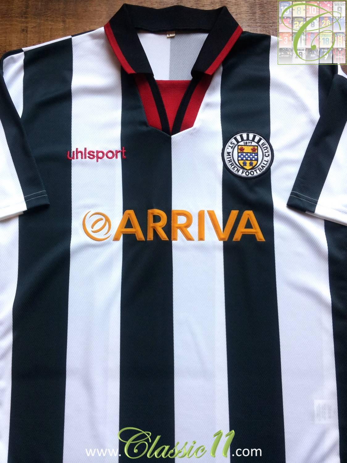 maillot st. mirren fc domicile 1998-1999 pas cher